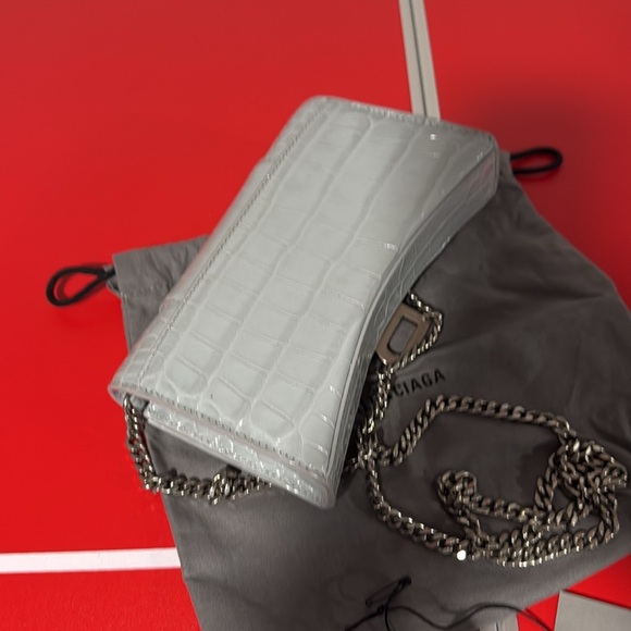 BALENCIAGA Hourglass leather crossbody bag - Picture 5 of 13